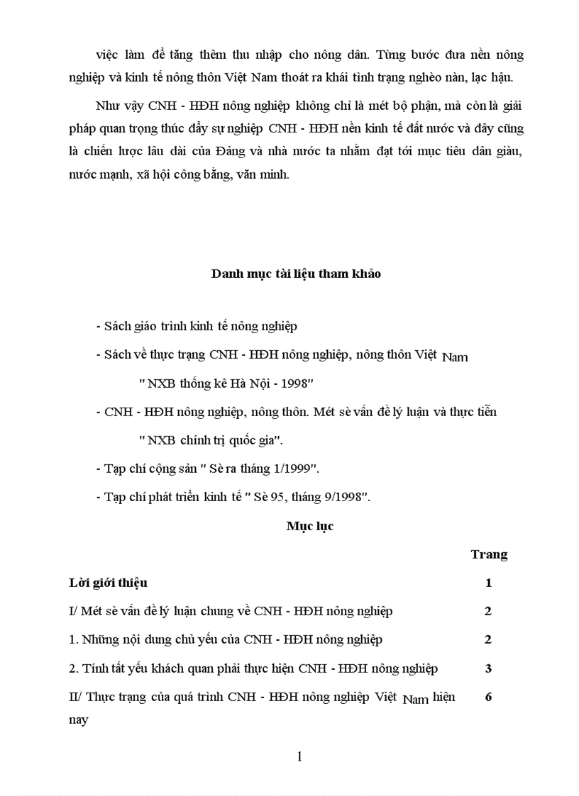 image for page Công nghiệp hoá hiện đại hoá nông nghiệp nông thôn ở nước ta