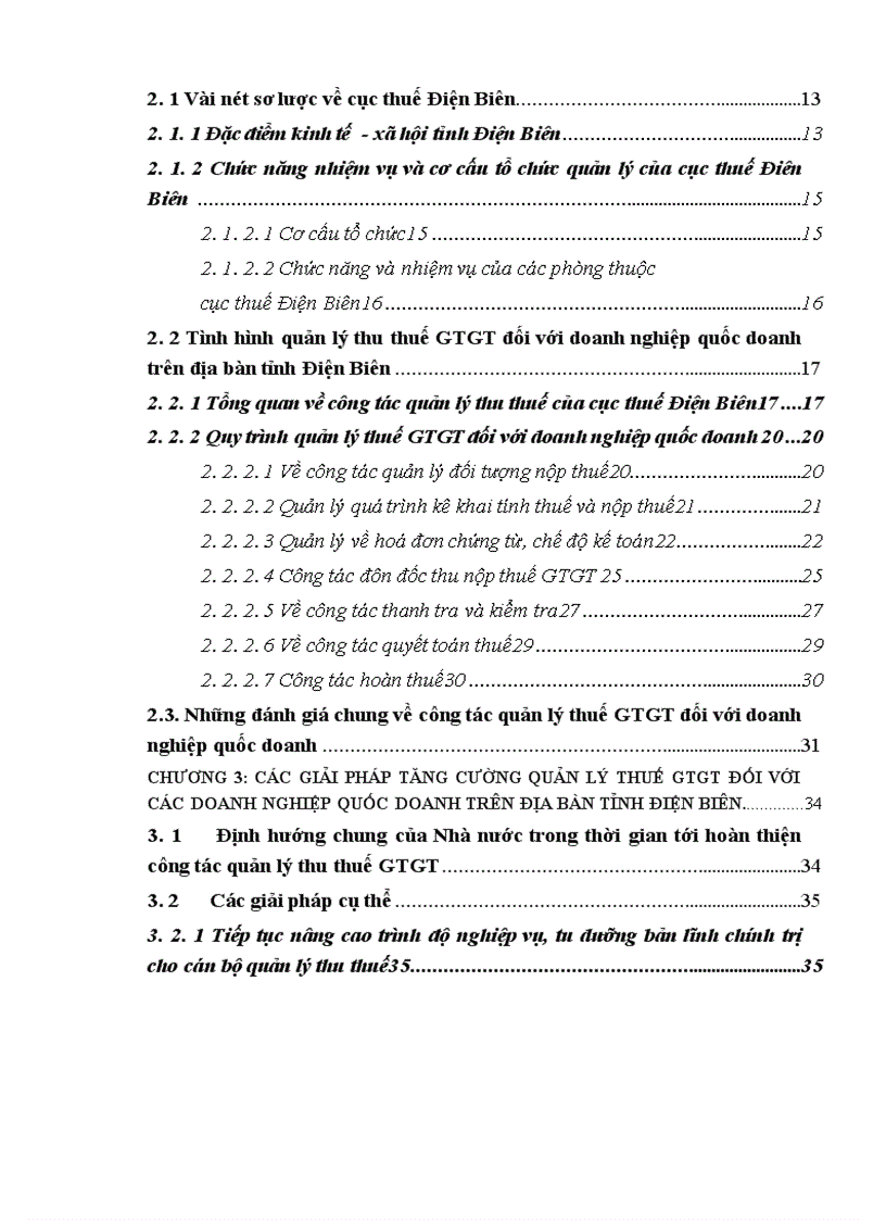 image for page Các giải pháp tăng cường công tác quản lý thu thuế GTGT đối với doanh nghiệp quốc doanh trên địa bàn tỉnh Điện Biên 1