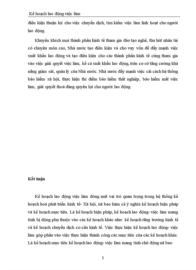 image for page Kế hoạch lao động việc làm 1