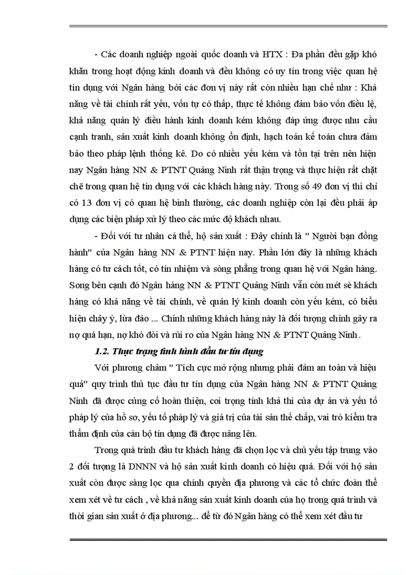 image for page Một số giải pháp nâng cao hiệu quả hoạt động tín dụng của Ngân hàng Nông nghiệp và Phát triển Nông thôn Quảng Ninh