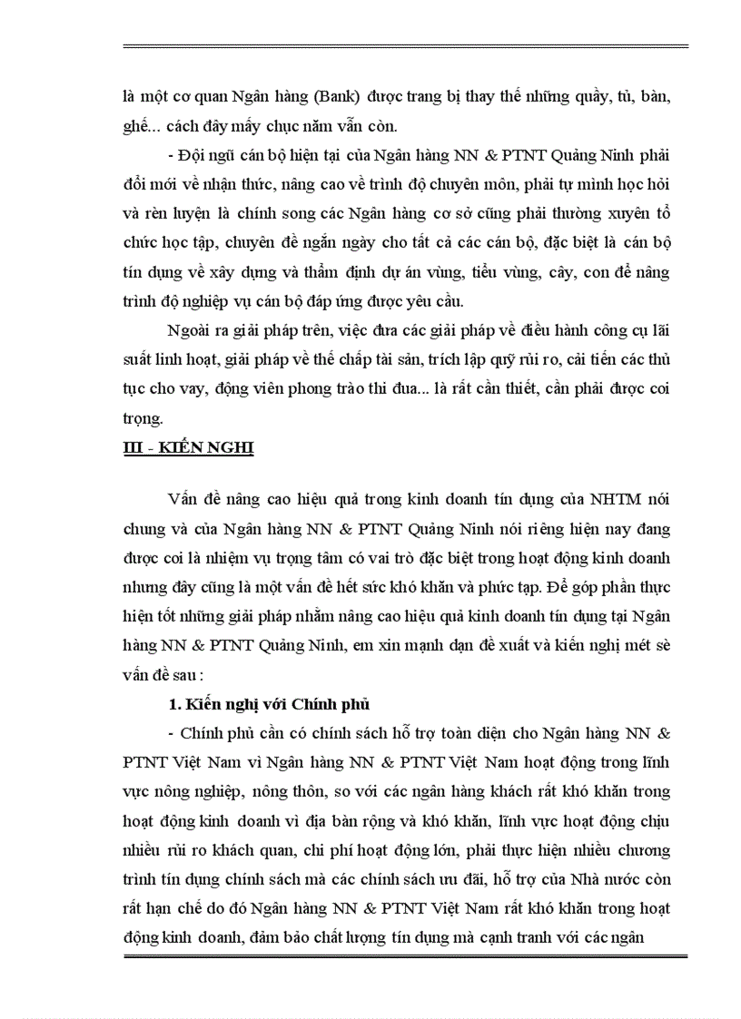 image for page Một số giải pháp nâng cao hiệu quả hoạt động tín dụng của Ngân hàng Nông nghiệp và Phát triển Nông thôn Quảng Ninh