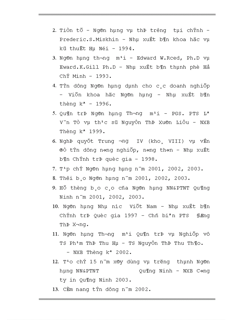 image for page Một số giải pháp nâng cao hiệu quả hoạt động tín dụng của Ngân hàng Nông nghiệp và Phát triển Nông thôn Quảng Ninh