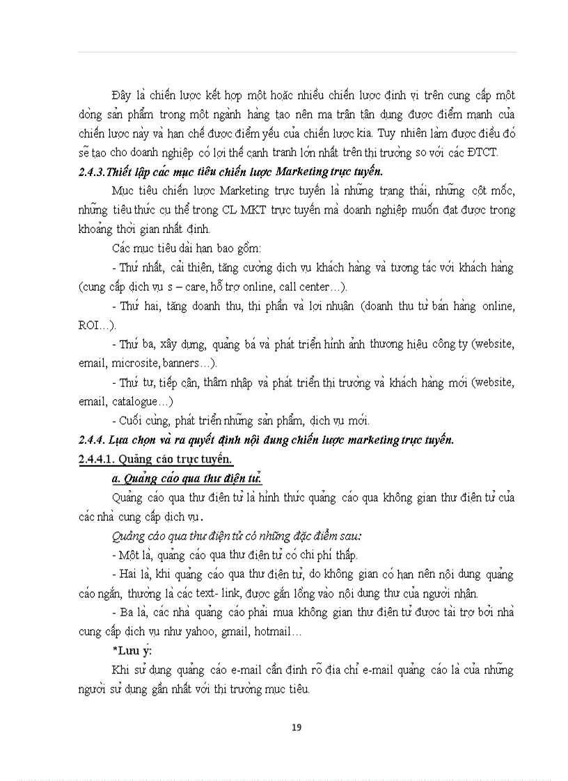 image for page Hoa ch đi nh chiê n lươ c Marketing trư c tuyê n cu a Công ty Di ch thuâ t va Đa o ta o ngoa i ngư Ha Nô i