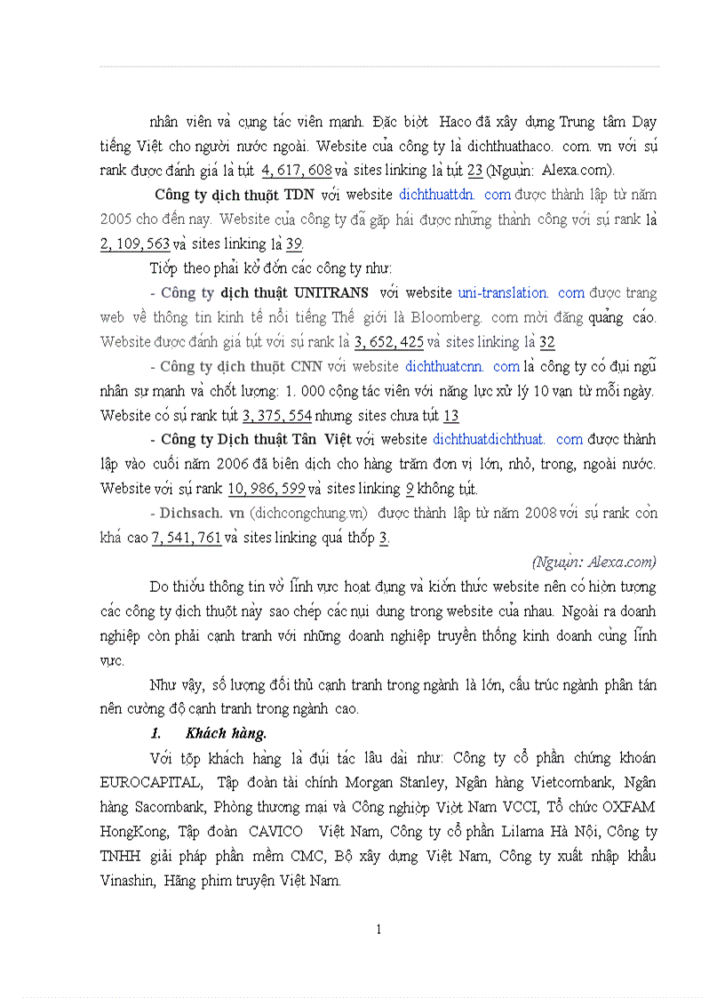 image for page Hoa ch đi nh chiê n lươ c Marketing trư c tuyê n cu a Công ty Di ch thuâ t va Đa o ta o ngoa i ngư Ha Nô i