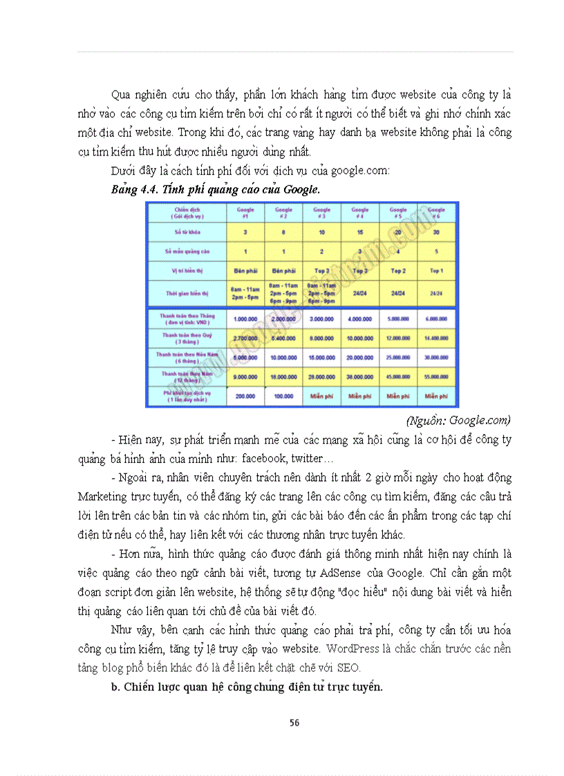 image for page Hoa ch đi nh chiê n lươ c Marketing trư c tuyê n cu a Công ty Di ch thuâ t va Đa o ta o ngoa i ngư Ha Nô i