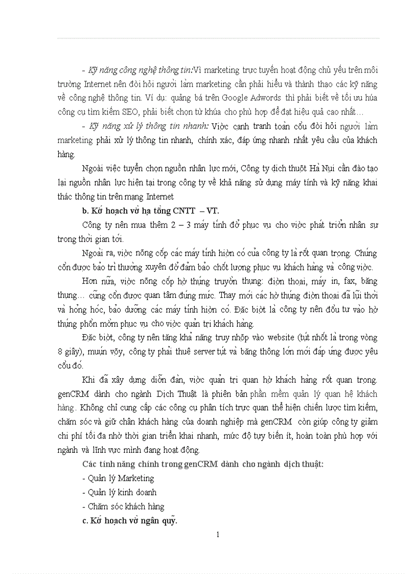 image for page Hoa ch đi nh chiê n lươ c Marketing trư c tuyê n cu a Công ty Di ch thuâ t va Đa o ta o ngoa i ngư Ha Nô i