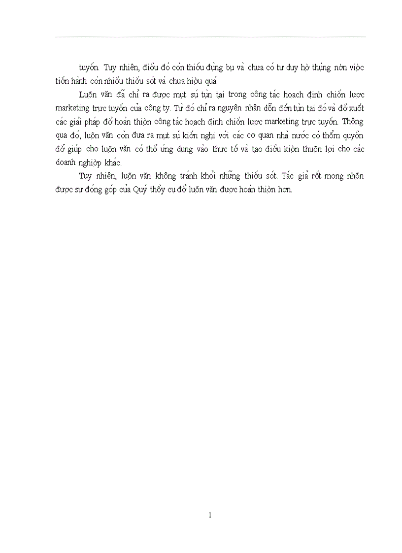 image for page Hoa ch đi nh chiê n lươ c Marketing trư c tuyê n cu a Công ty Di ch thuâ t va Đa o ta o ngoa i ngư Ha Nô i