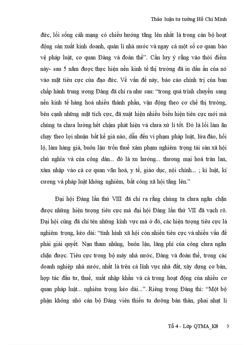 image for page Vị trí vai trò đạo đức trong tư tưởng HCM và liên hệ thực tiễn
