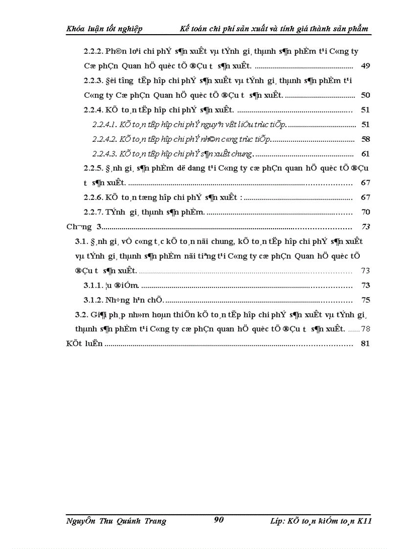 image for page Kế toán chi phí sản xuất và tính giá thành sản phẩm tại Công ty cổ phần Quan hệ quốc tế đầu tư sản xuất 1