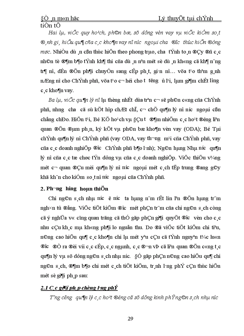 image for page Thực trạng và phương hướng hoàn thiện