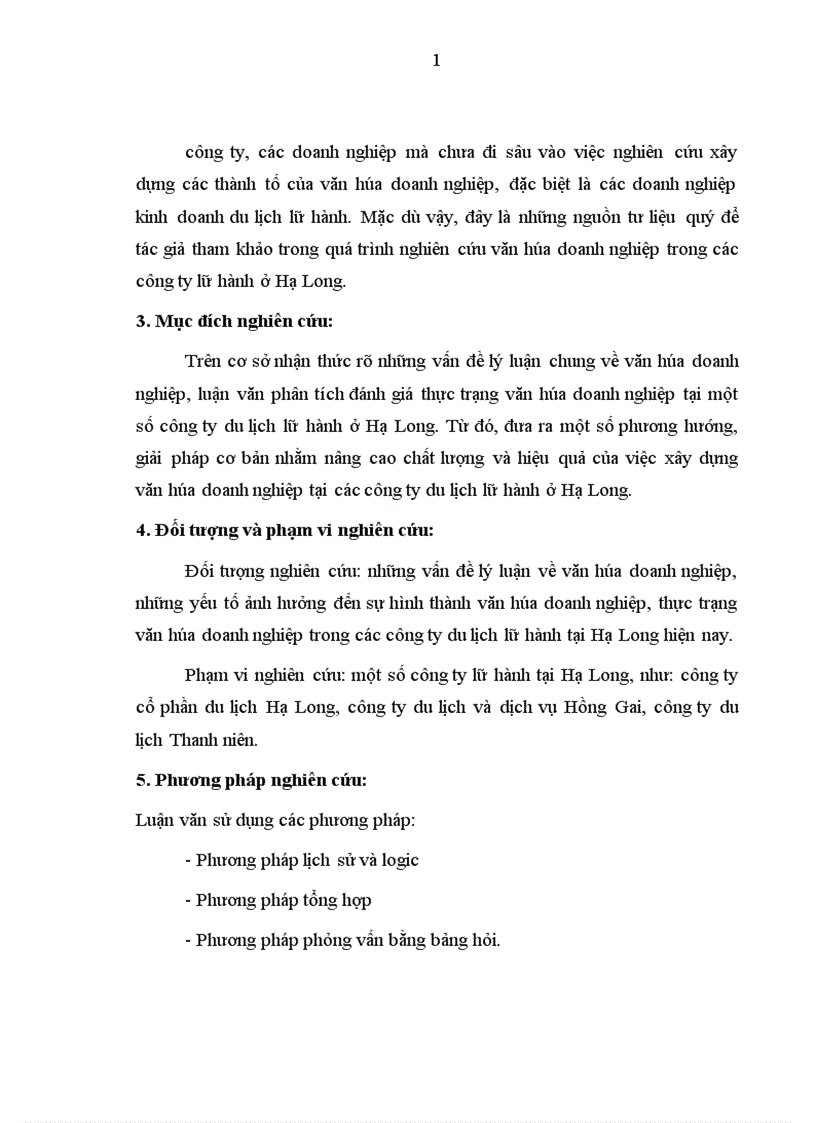 image for page Văn hóa doanh nghiệp trong các công ty du lịch lữ hành ở Hạ Long