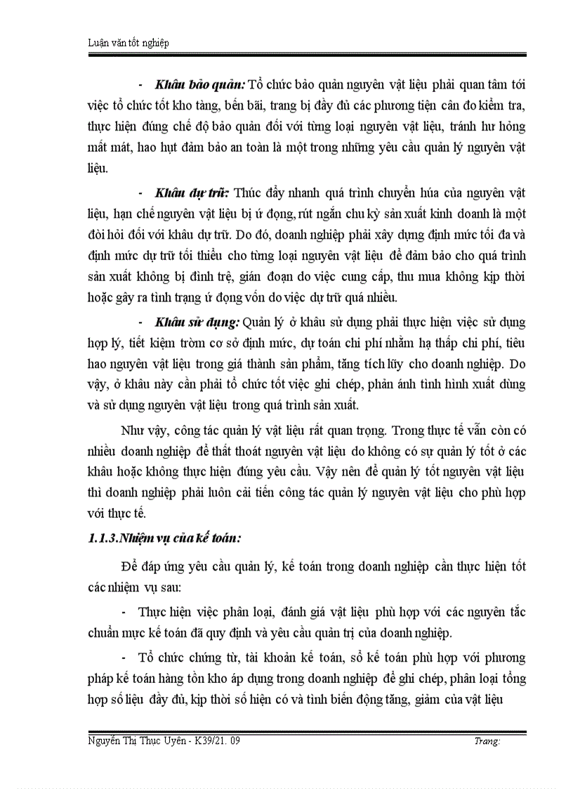 image for page Tổ chức công tác kế toán nguyên vật liệu ở Công ty xây dựng số 8 Thăng Long 1