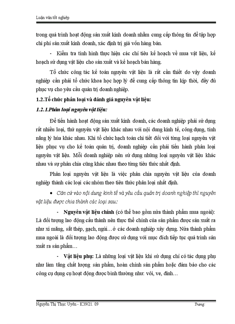 image for page Tổ chức công tác kế toán nguyên vật liệu ở Công ty xây dựng số 8 Thăng Long 1