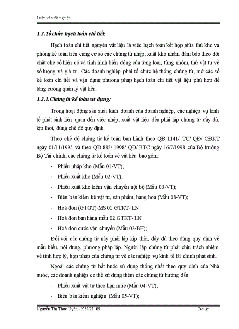 image for page Tổ chức công tác kế toán nguyên vật liệu ở Công ty xây dựng số 8 Thăng Long 1