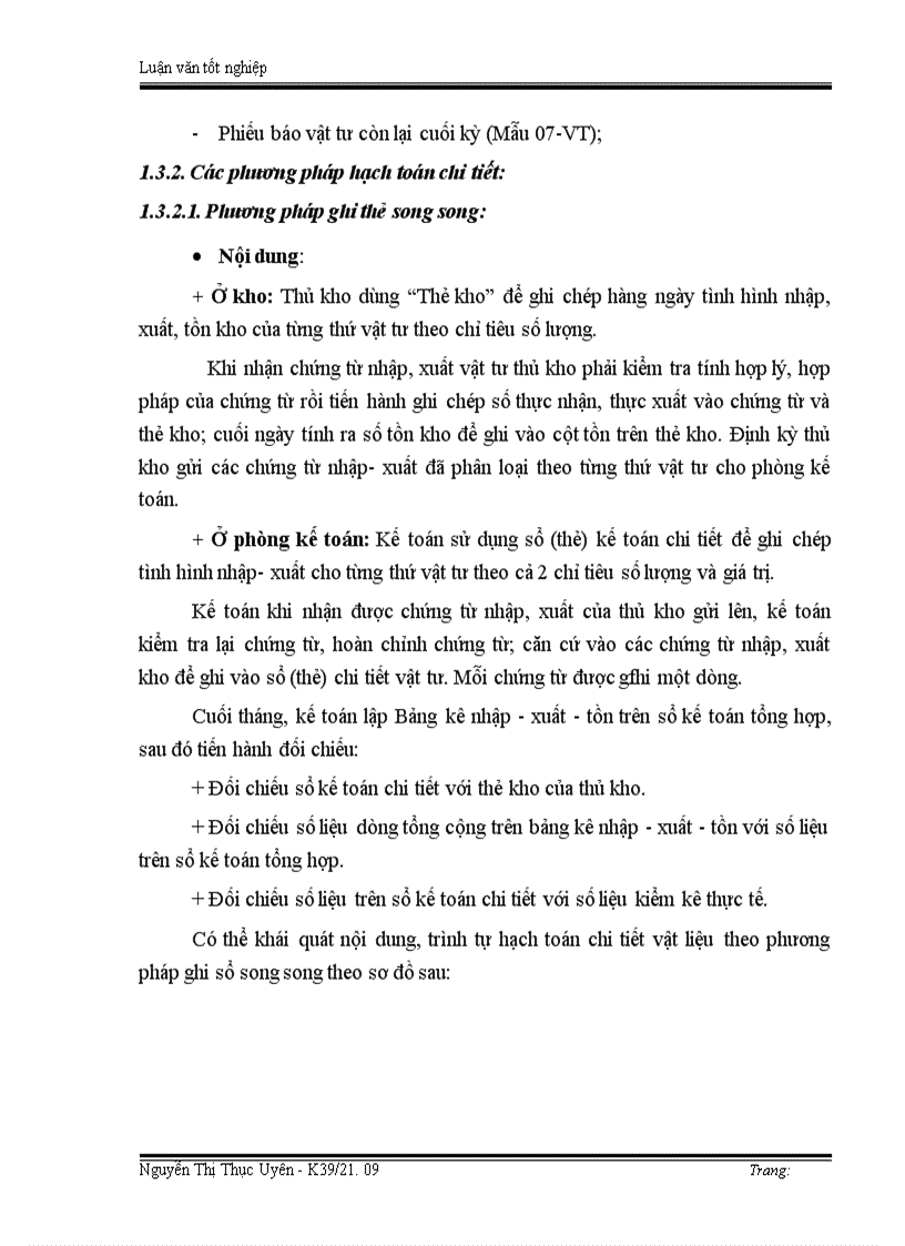 image for page Tổ chức công tác kế toán nguyên vật liệu ở Công ty xây dựng số 8 Thăng Long 1