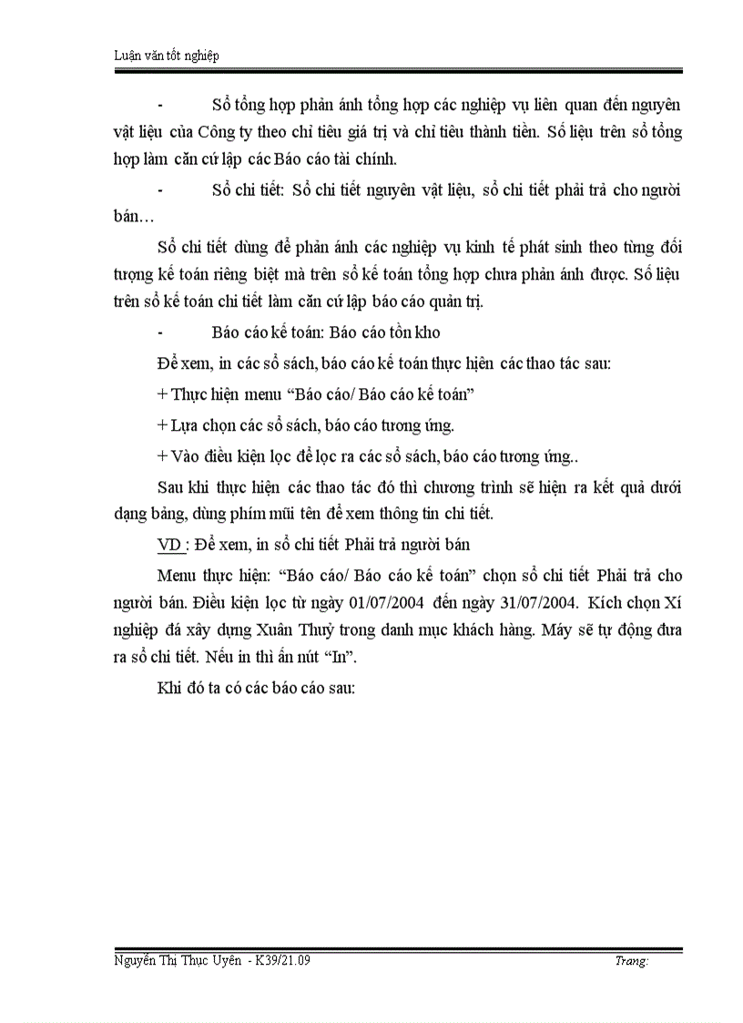 image for page Tổ chức công tác kế toán nguyên vật liệu ở Công ty xây dựng số 8 Thăng Long 1