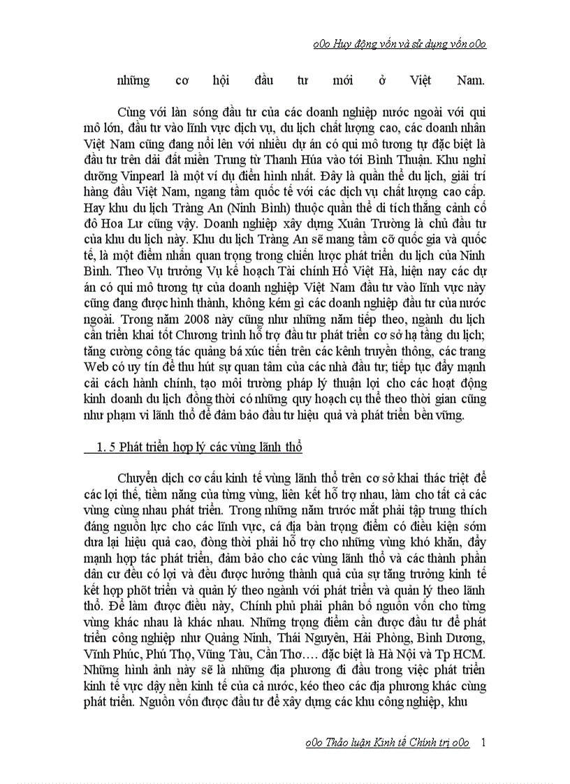 image for page Huy động vốn và sử dụng vốn có hiệu quả trong quá trình CNH HĐH ở nước ta hiện nay