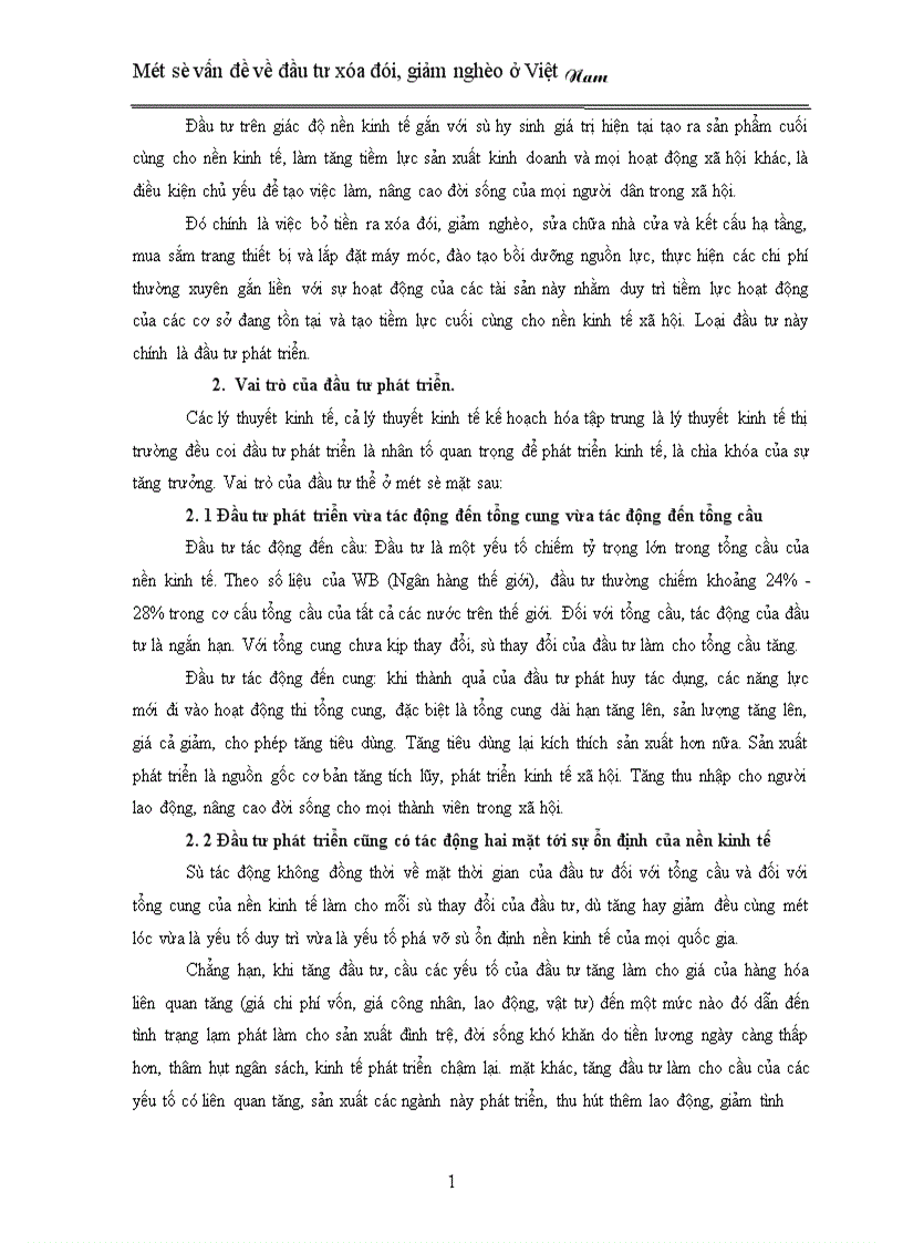 image for page Một số vấn đề về đầu tư xóa đói giảm nghèo ở Việt Nam