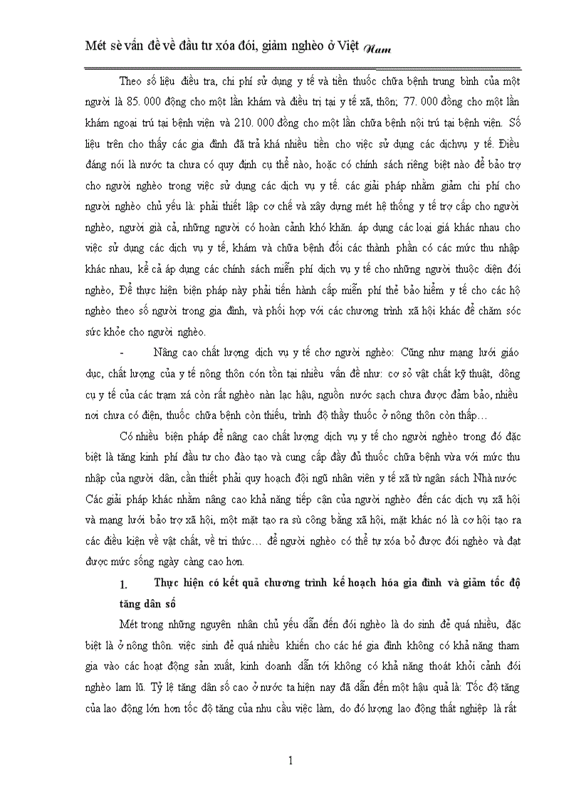 image for page Một số vấn đề về đầu tư xóa đói giảm nghèo ở Việt Nam