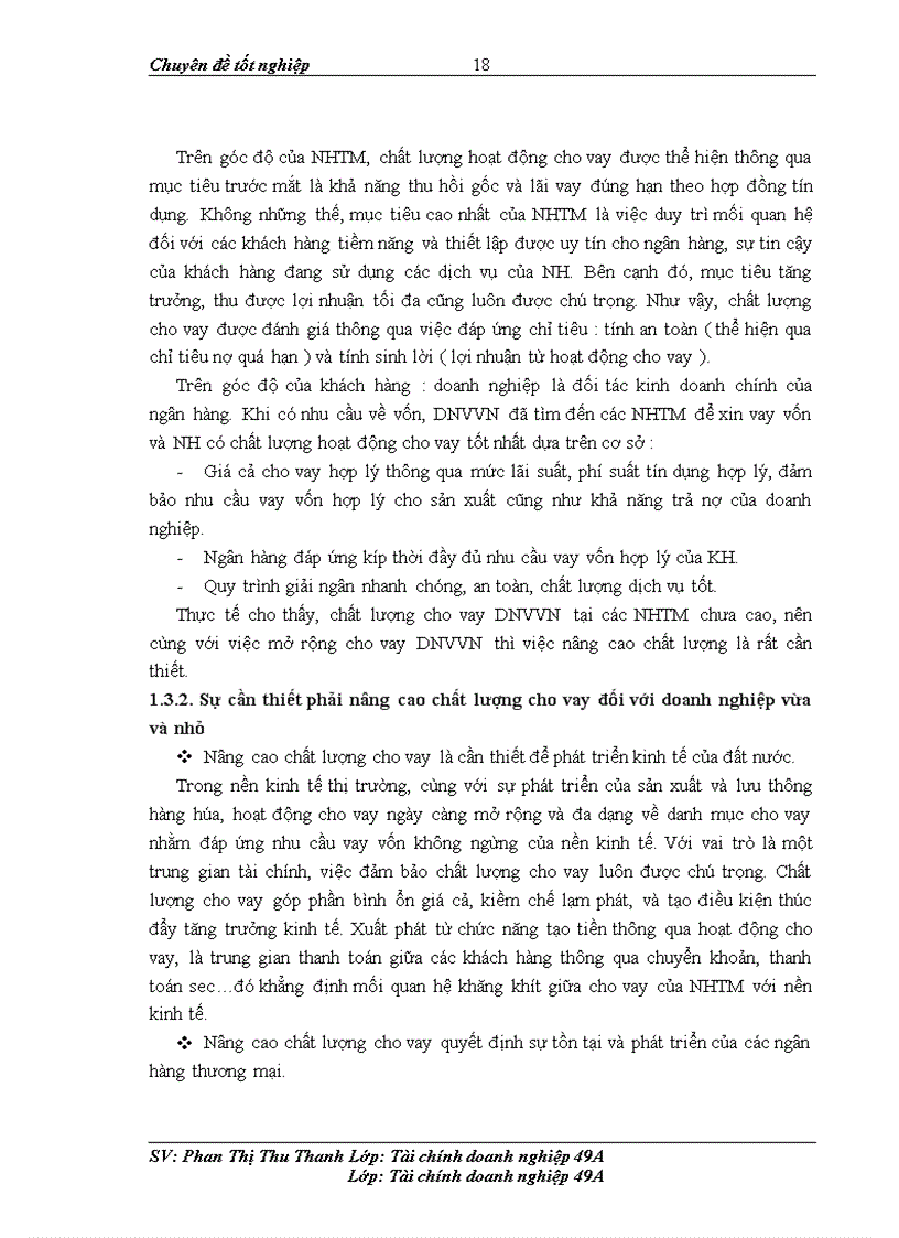 image for page Nâng cao chất lượng cho vay đối với doanh nghiệp vừa và nhỏ tại Ngân hàng Việt Nam Thịnh Vượng Chi nhánh Hà Nội