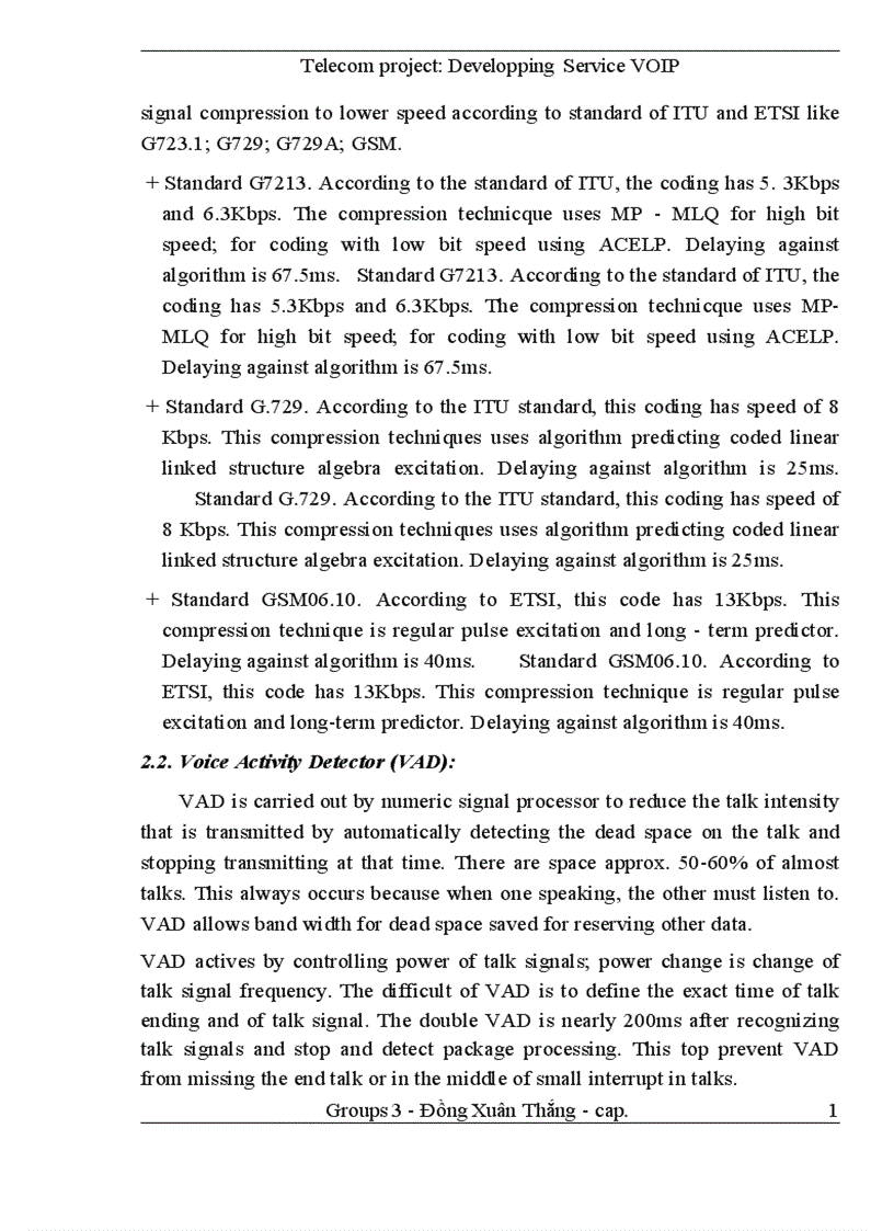 image for page Telecom project Developping Service VOIP