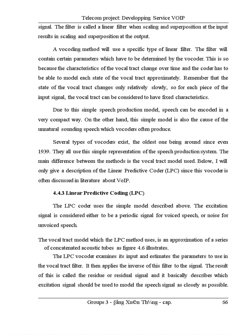 image for page Telecom project Developping Service VOIP
