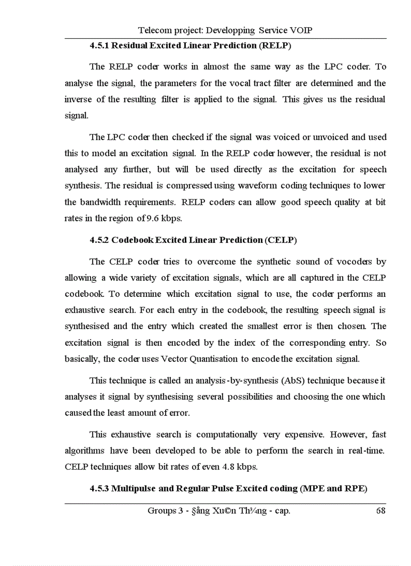 image for page Telecom project Developping Service VOIP