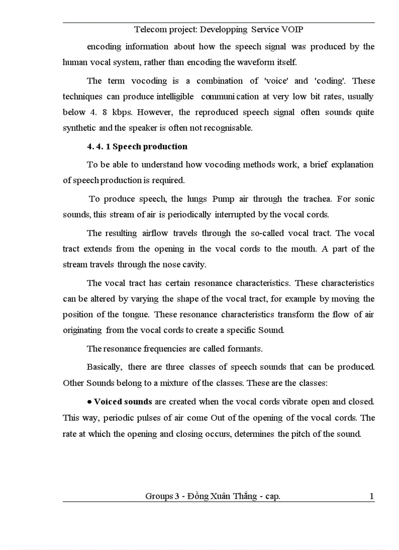 image for page Telecom project Developping Service VOIP