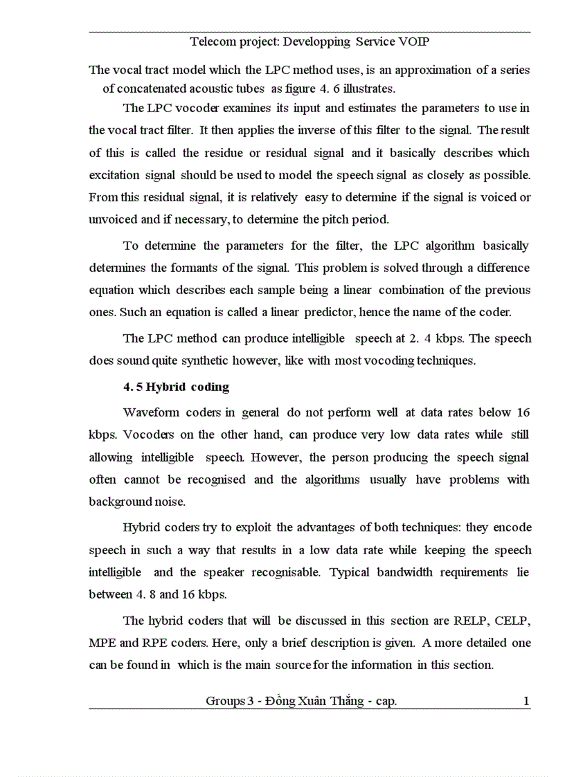 image for page Telecom project Developping Service VOIP
