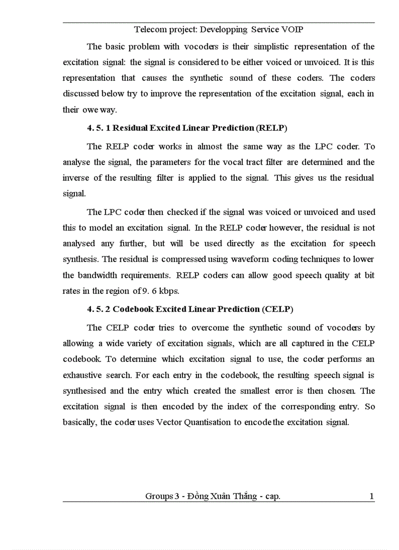 image for page Telecom project Developping Service VOIP