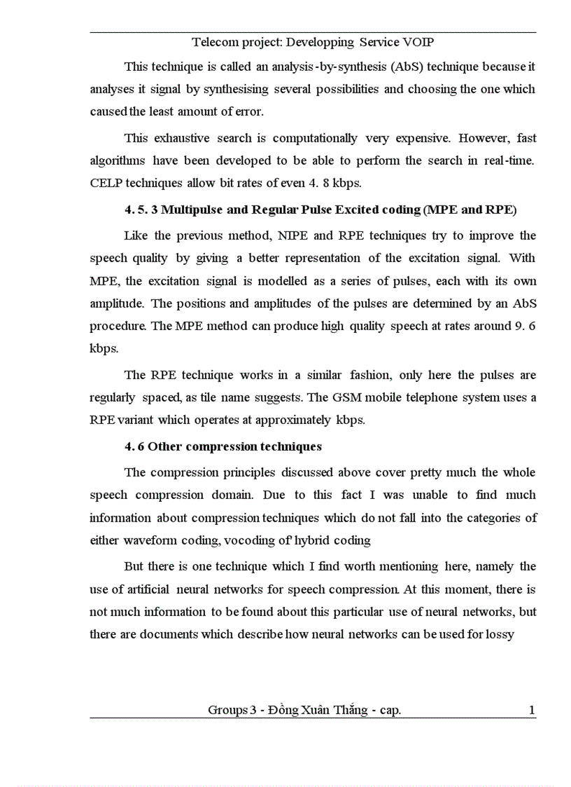 image for page Telecom project Developping Service VOIP