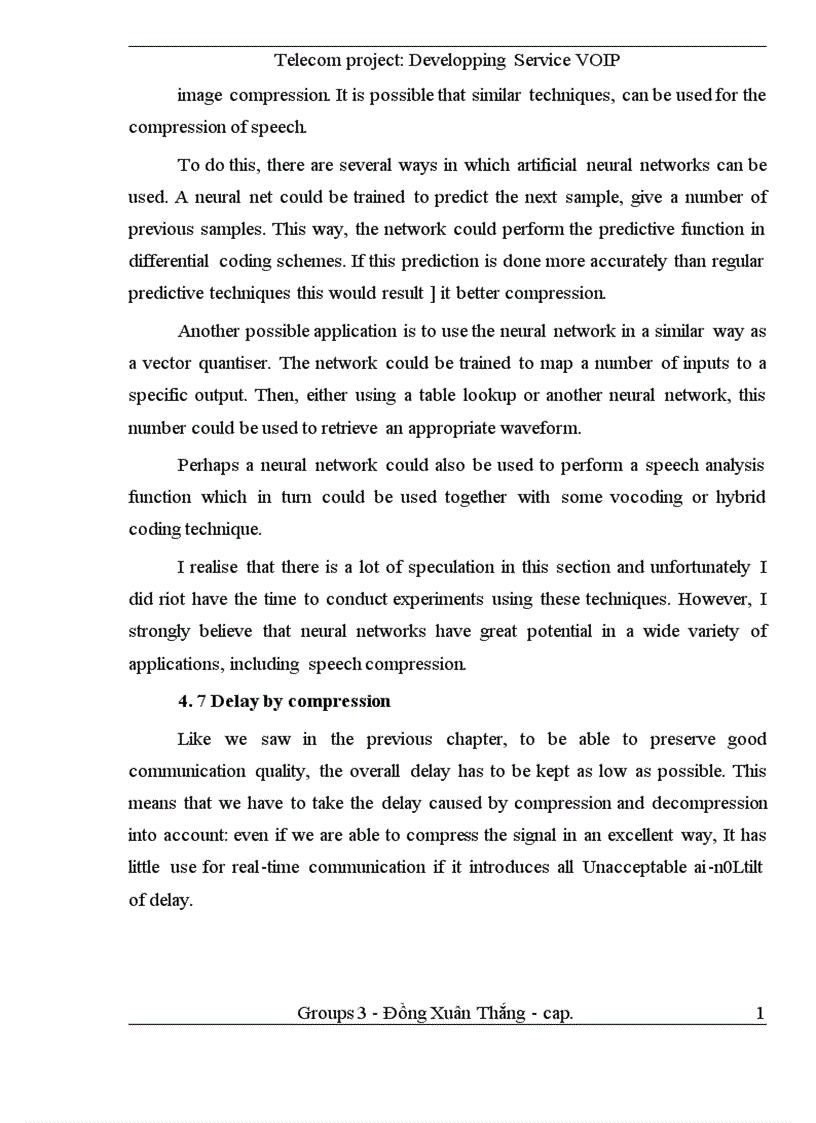 image for page Telecom project Developping Service VOIP