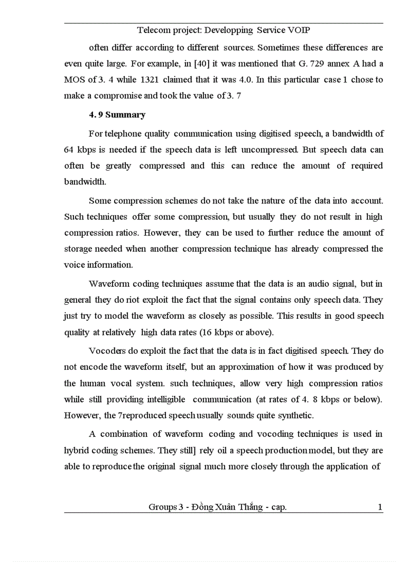 image for page Telecom project Developping Service VOIP