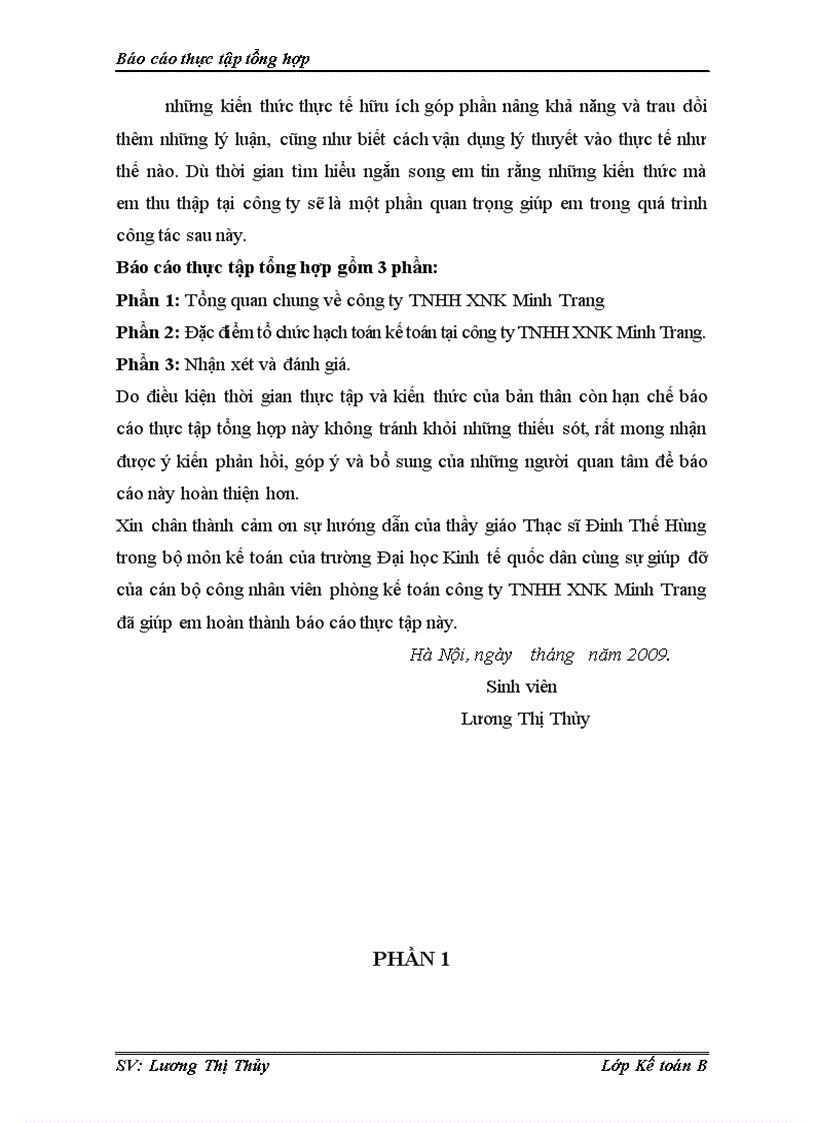 image for page Báo cáo thực tập tổng hợp công ty TNHH XNK Minh Trang