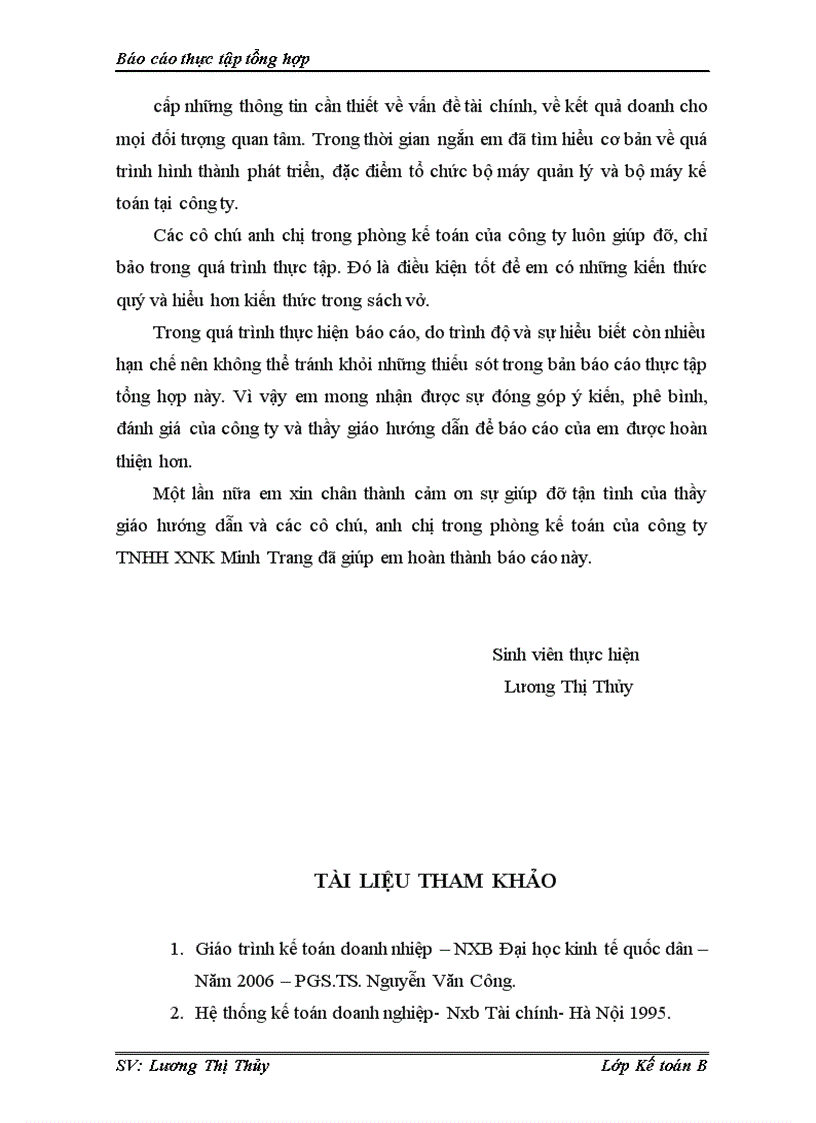 image for page Báo cáo thực tập tổng hợp công ty TNHH XNK Minh Trang