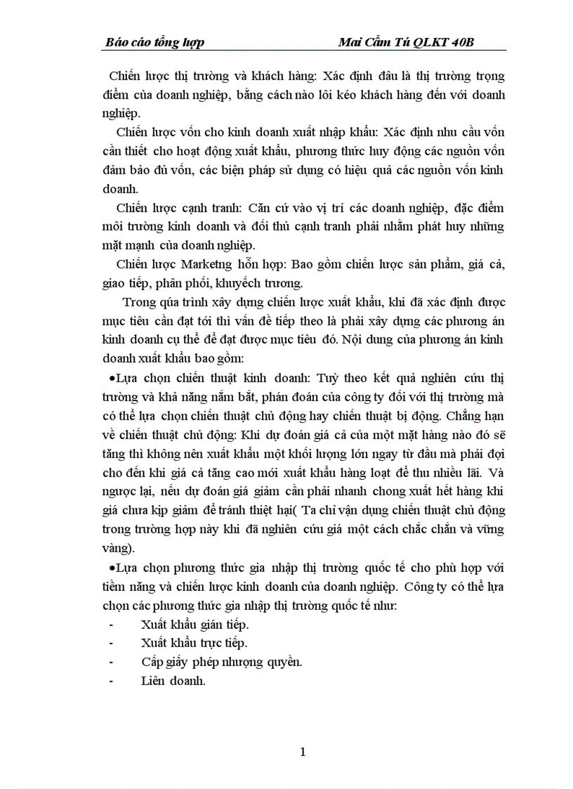 image for page Báo cáo tổng hợp về Công ty may xuất khẩu Phương Mai