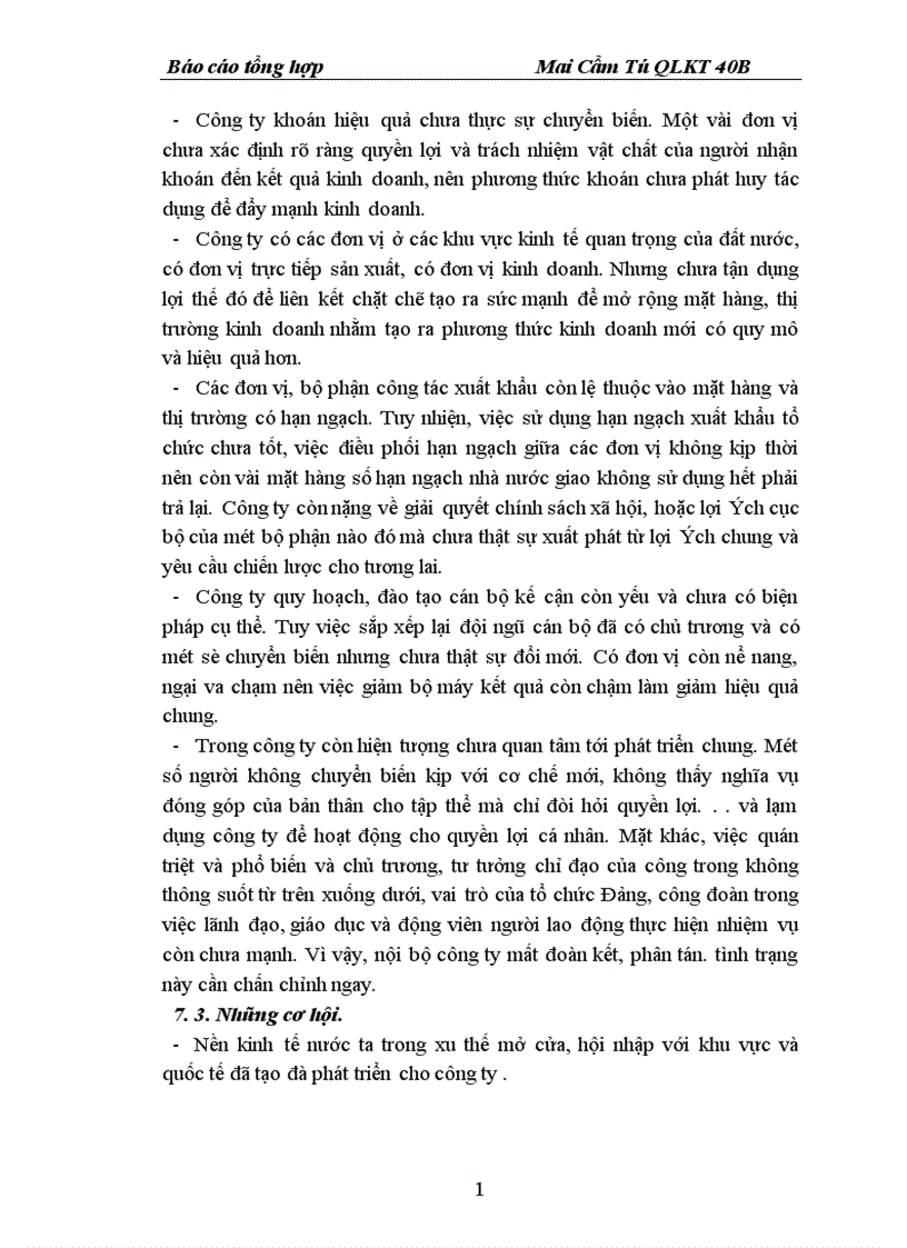 image for page Báo cáo tổng hợp về Công ty may xuất khẩu Phương Mai