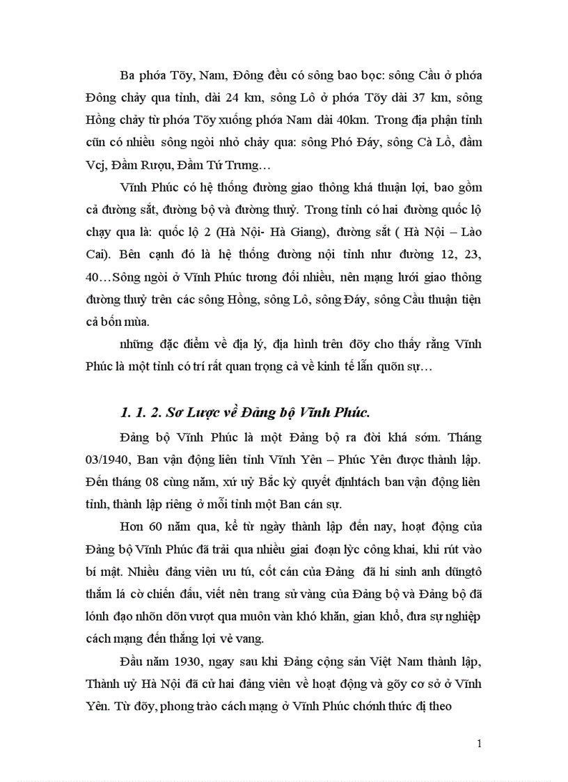 image for page Đảng bộ tỉnh Vĩnh Phúc lãnh đạo xây dựng phát triển kinh tế nông nghiệp thời kỳ 1997 2000 1