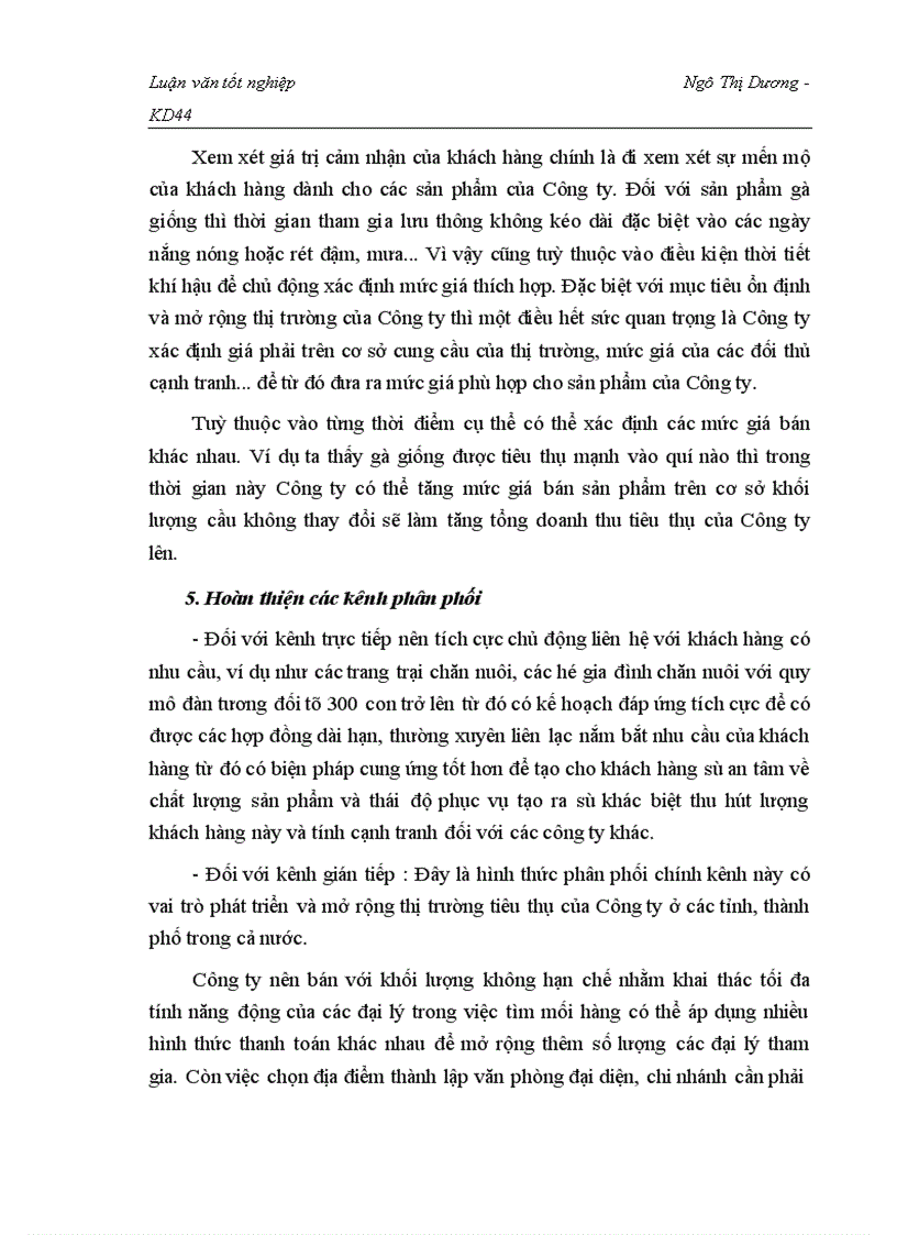 image for page Nghiên cứu tình hình tiêu thụ sản phẩm gà giống thương phẩm tại Công ty giống gia cầm Lương Mỹ Chương mỹ Hà Tây