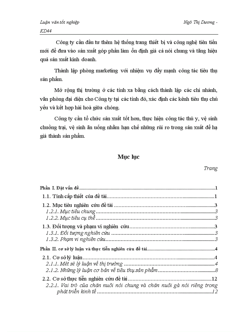 image for page Nghiên cứu tình hình tiêu thụ sản phẩm gà giống thương phẩm tại Công ty giống gia cầm Lương Mỹ Chương mỹ Hà Tây