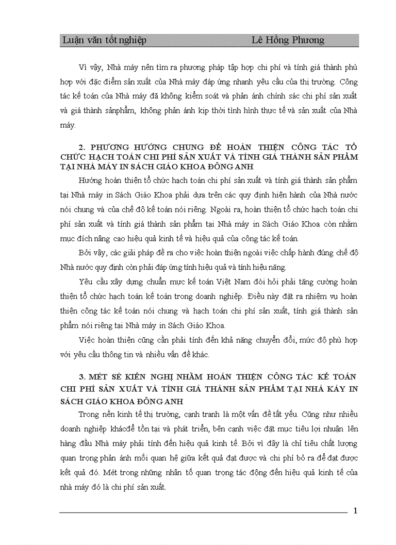 image for page Hoàn thiện công tác kế toán tập hợp chi phí sản xuất và tính giá thành sản phẩm tại nhà máy in Sách Giáo Khoa 1