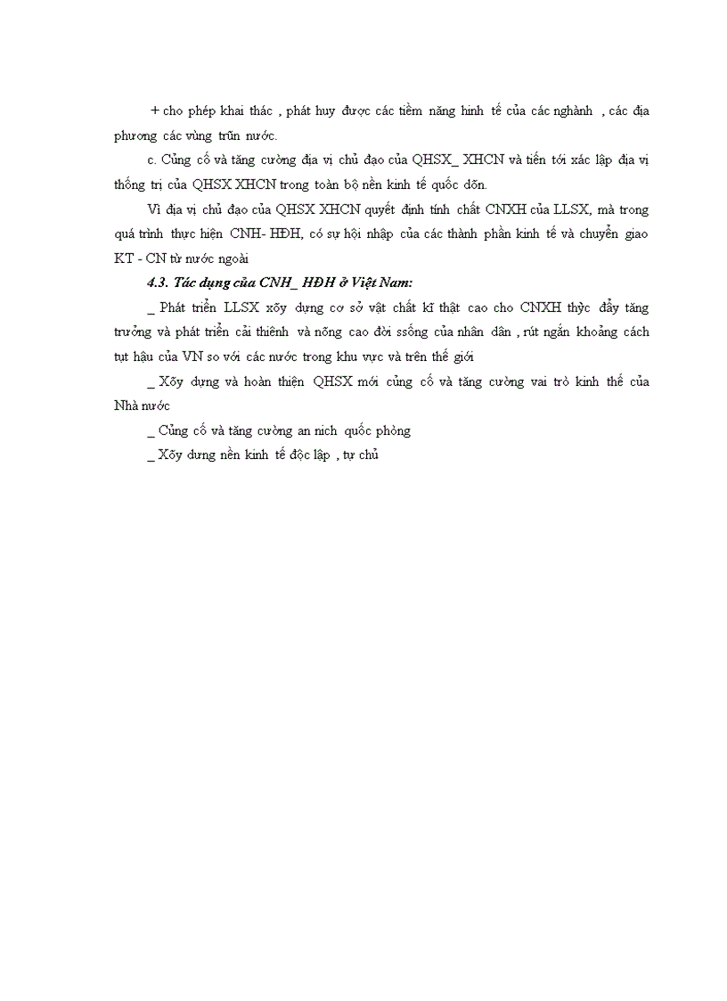 image for page Biện chứng của quá trình phát triển lực lượng sản xuất ở việt nam trong thời kì đổi mơí theo mục tiêu cnh hđh