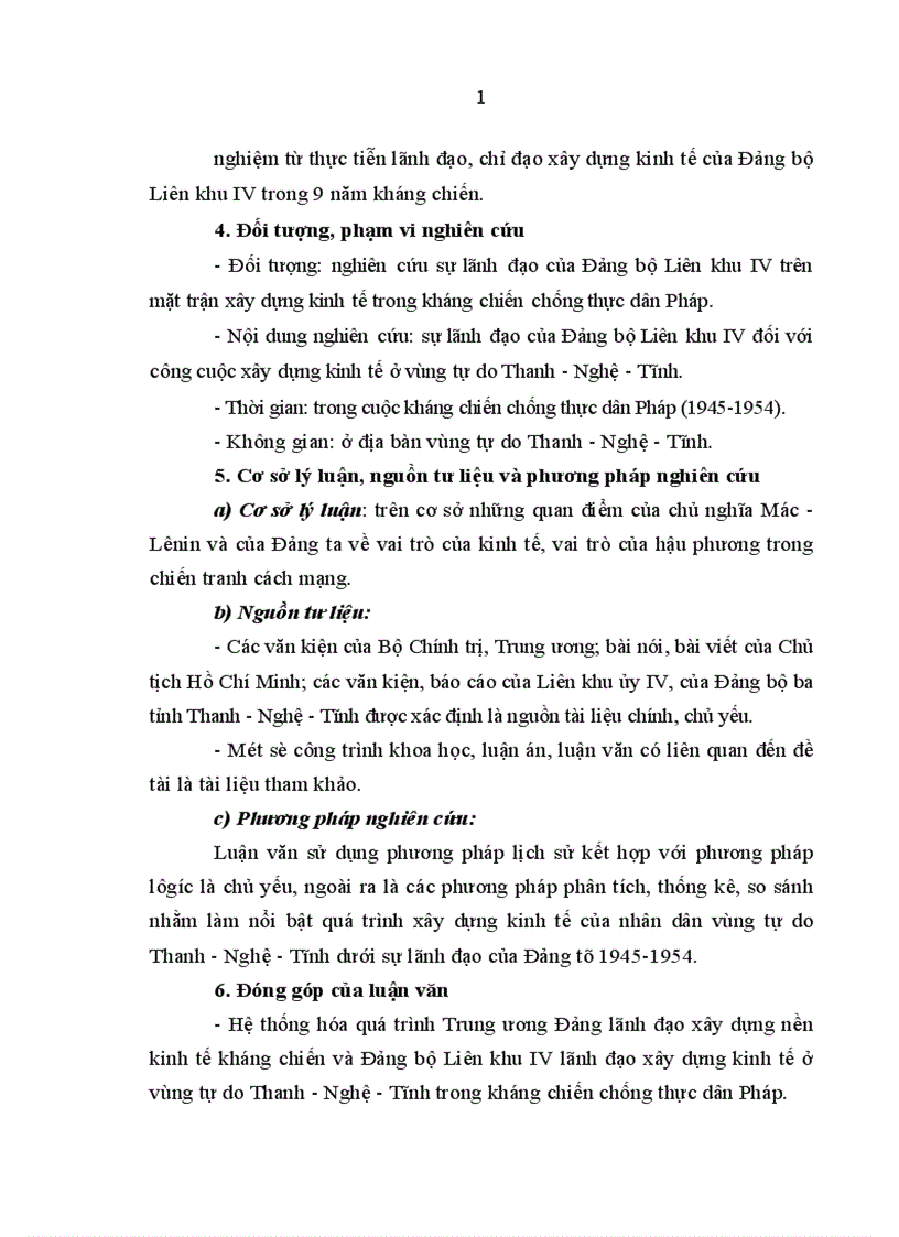 image for page Đảng bộ Liên khu IV lãnh đạo xây dựng kinh tế trong kháng chiến chống thực dân Pháp 1945 1954