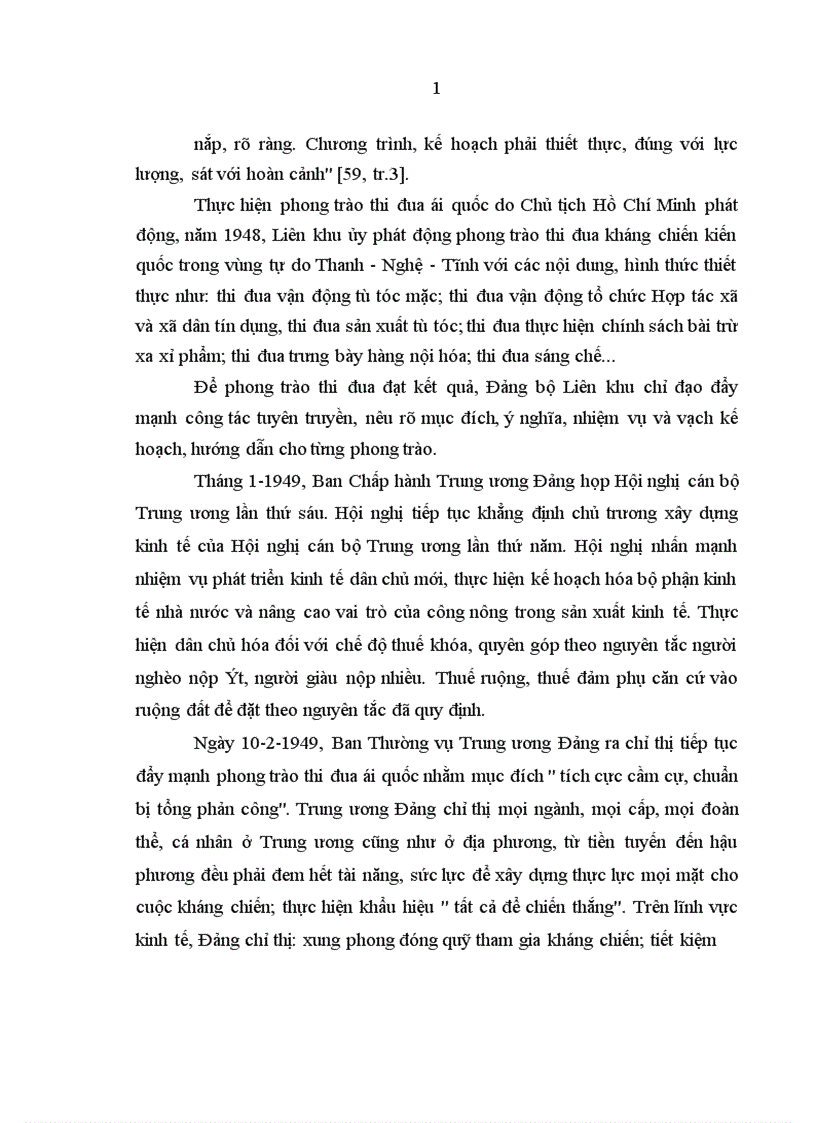 image for page Đảng bộ Liên khu IV lãnh đạo xây dựng kinh tế trong kháng chiến chống thực dân Pháp 1945 1954