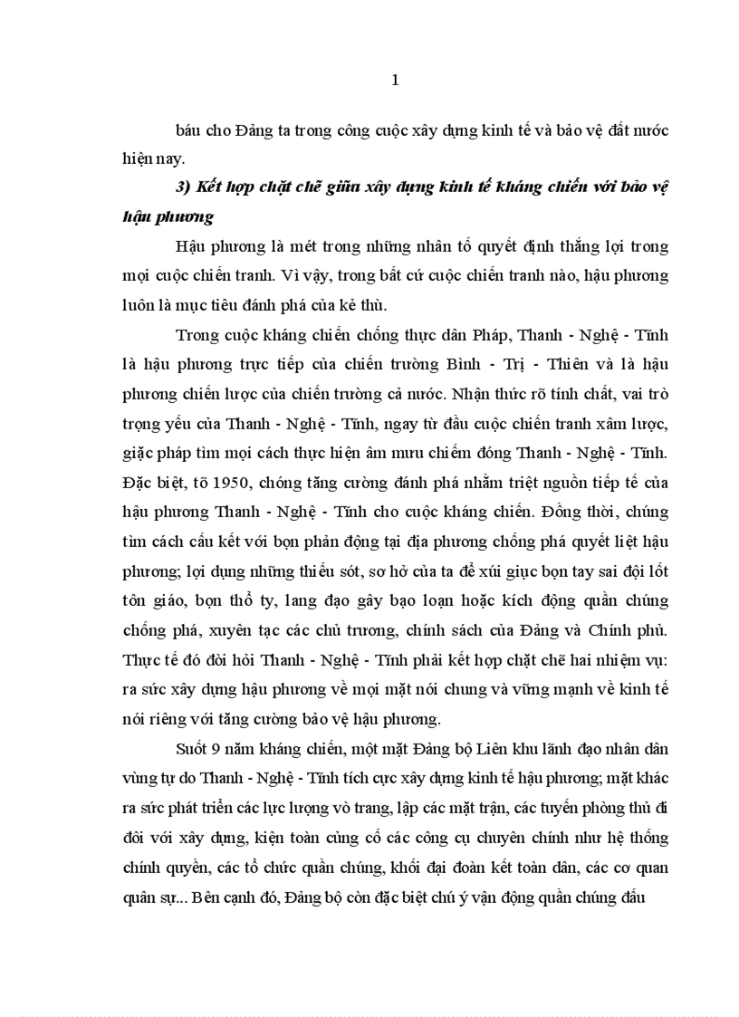 image for page Đảng bộ Liên khu IV lãnh đạo xây dựng kinh tế trong kháng chiến chống thực dân Pháp 1945 1954