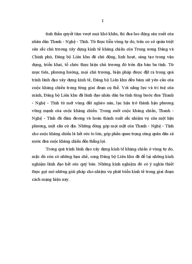 image for page Đảng bộ Liên khu IV lãnh đạo xây dựng kinh tế trong kháng chiến chống thực dân Pháp 1945 1954