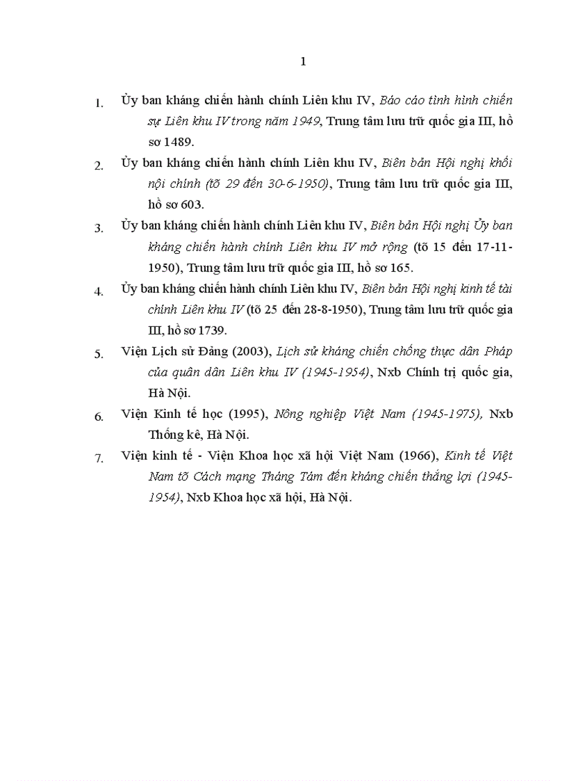 image for page Đảng bộ Liên khu IV lãnh đạo xây dựng kinh tế trong kháng chiến chống thực dân Pháp 1945 1954