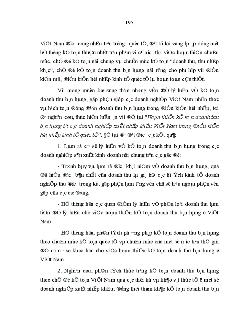 image for page Hoàn thiện kế toán doanh thu bán hàng tại các doanh nghiệp xuất nhập khẩu Việt Nam trong điều kiện hội nhập kinh tế quốc tế 1