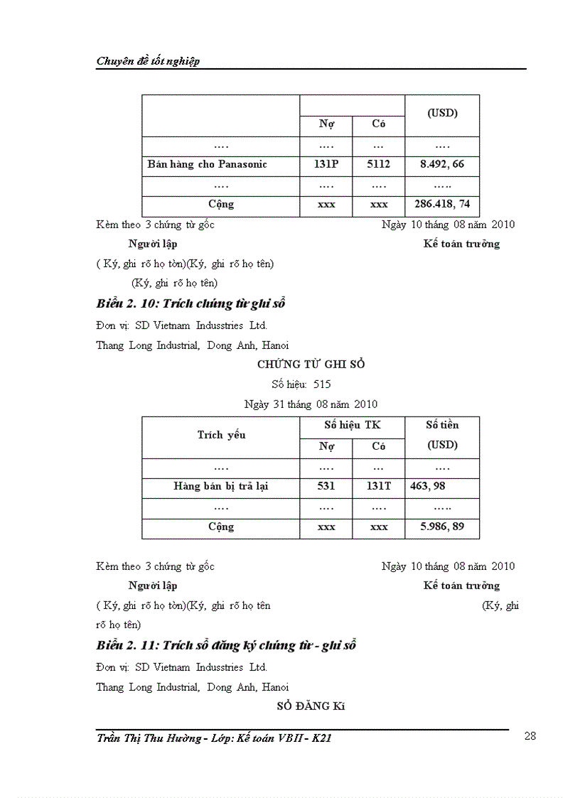 image for page Hoàn thiện kế toán bán hàng tại Công ty TNHH SD Việt Nam 1