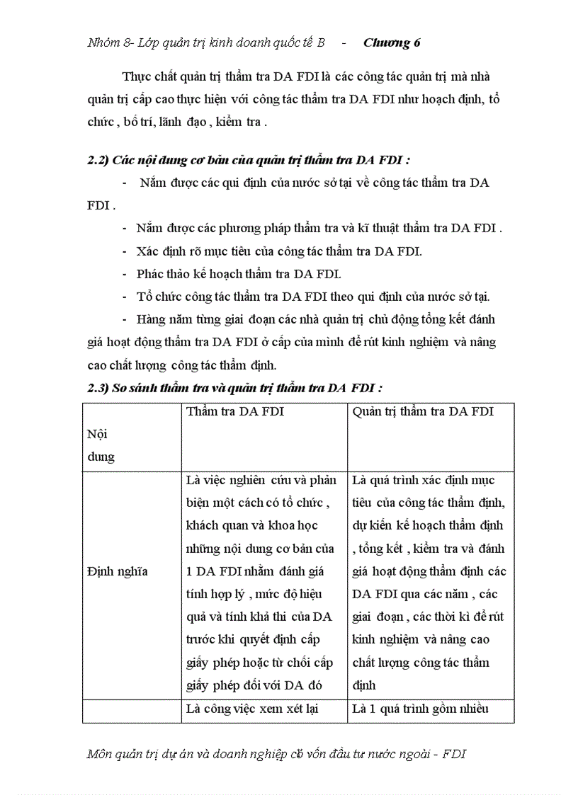 image for page Quản trị dự án và doanh nghiệp có vốn đầu tư nước ngoài FDI